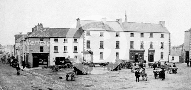 The Square, Mountmellick, County Laois, Ireland, 1924-1926.Artist: W Lawrence