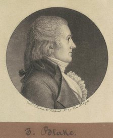 Blake, 1796-1797. Creator: Charles Balthazar Julien Févret de Saint-Mémin.