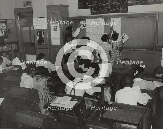 Remedial Activities, P.S. 10, 1941. Creator: Blitzstein.