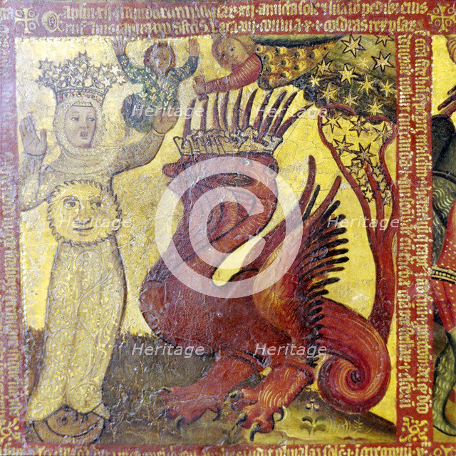 The Woman Clothed with the Sun, 14th-15th century. Artist: Master Bertram of Hamburg.