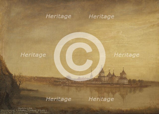 Gripsholm Castle, 1759. Creator: Johan Sevenbom.