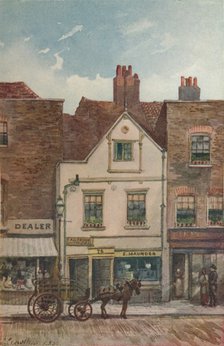 View of no 72 Cheyne Walk, Chelsea, London, 1883. Artist: John Crowther.