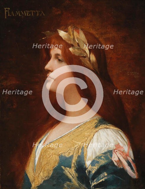 Fiammetta, 1911. Creator: Veith, Eduard (1856-1925).