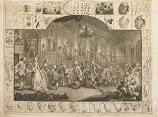 Analysis of Beauty, plate 2, 1753. Creator: William Hogarth.