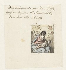 Holy family, 1814. Creator: Juriaan Andriessen.