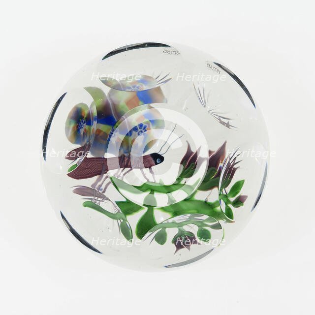 Paperweight, Lunéville, 19th century. Creator: Baccarat Glasshouse.