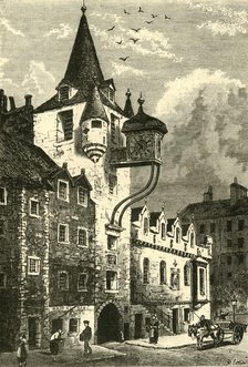 'The Canongate Tolbooth, Edinburgh', 1890.   Creator: Unknown.