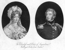 Duke and Duchess of Angouleme. Creator: Unknown.