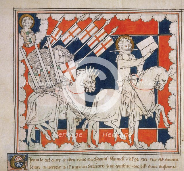 The Rider on the White Horse, c1310-c1325. Creator: Unknown.