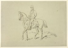 Horseman, n.d. Creator: Hablot Knight Browne.