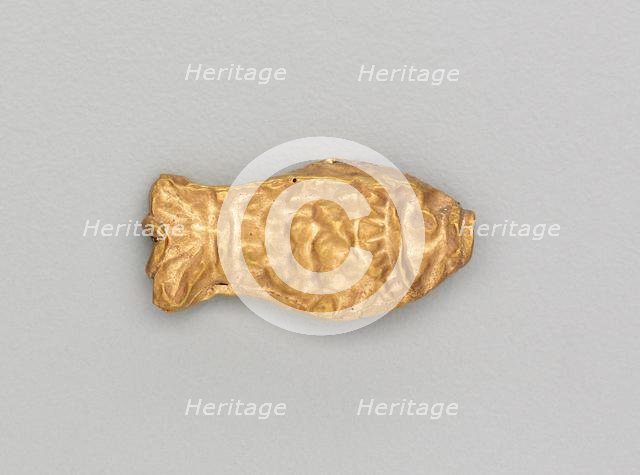 Necklace Bead in the Form of a Fish, 185-72 BC. Creator: Unknown.