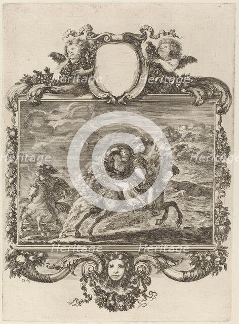 Clovis and Clotilda. Creator: Stefano della Bella.