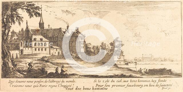 Veue des bons hommes, 1655. Creator: Israel Silvestre.