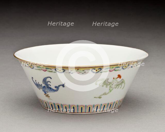 Bowl, 1862-1874. Creator: Unknown.