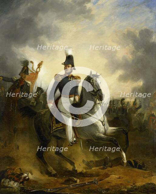 The Engagement at Houthalen, 1834. Creator: Nicolaas Pieneman.