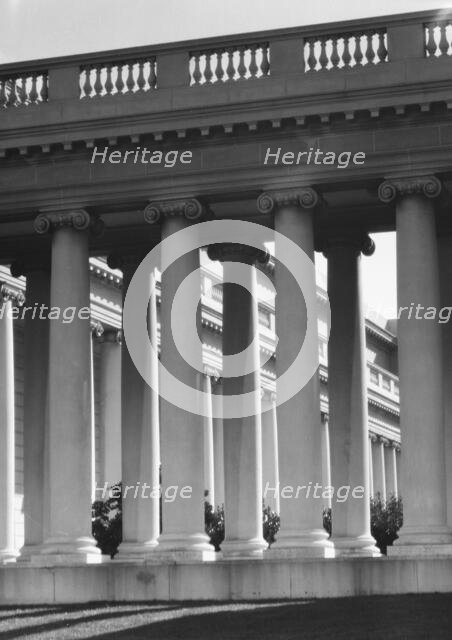 California Palace of the Legion of Honor, San Francisco, California, 1927 Creator: Arnold Genthe.