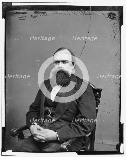 Oliver Hazard Perry T. Morton of Indiana, 1865-1880. Creator: Unknown.