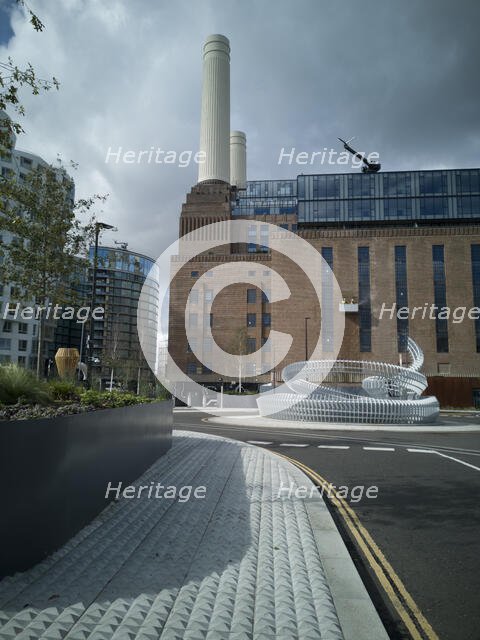 Around Battersea Power Station, London, UK, Oct 2021. Creator: Ethel Davies.