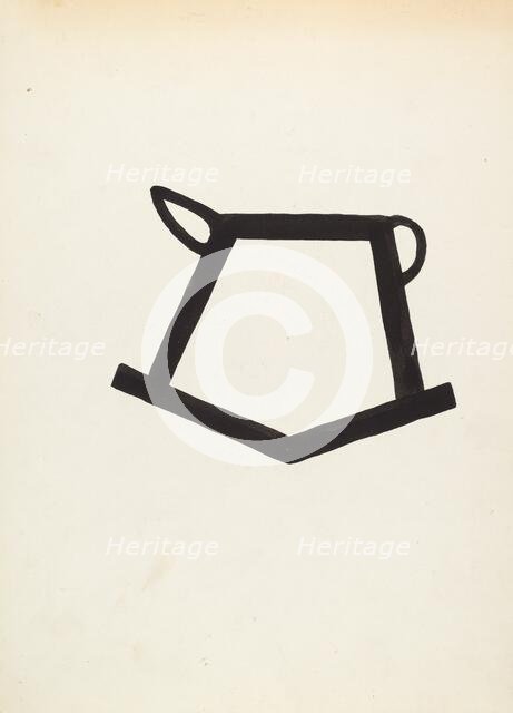 Cattle Brand, c. 1936. Creator: J.Henry Marley.