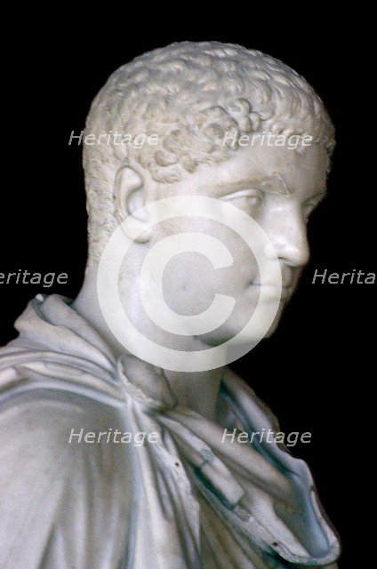 Bust of Caracalla, 2nd century. Artist: Unknown