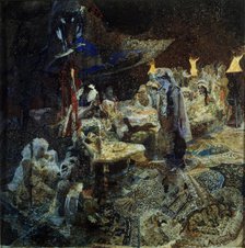 Oriental fairy tale. Artist: Vrubel, Mikhail Alexandrovich (1856-1910)