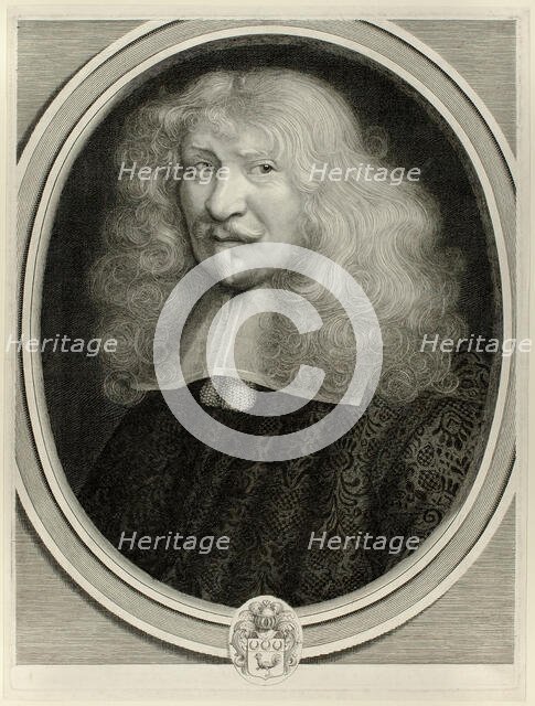 Denis Marin de la Châtaigneraye, Secretary to the King, 1672. Creator: Antoine Masson.