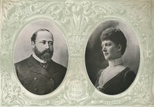 A souvenir of the Silver Wedding of King Edward VII and Queen Alexandra, 1888 (1911). Artist: Lafayette.
