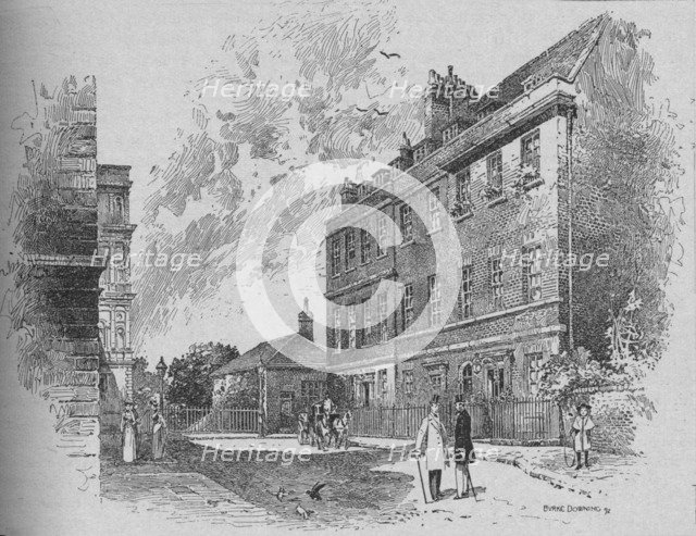 'Office of the First Lord of the Treasury. 10, Downing Street, London', 1892. Artist: Henry Phillip Burke Downing.