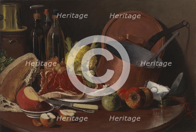 Still-Life, 1876. Creator: Fanny Churberg.