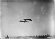 Curtiss Airplane - Tests of Curtiss Plane For Army, General Views, 1912. Creator: Harris & Ewing.