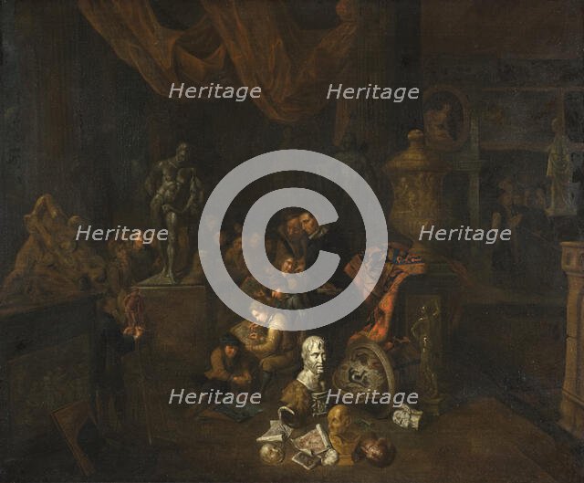 Interior of an Art School. Creator: Gerard Thomas.