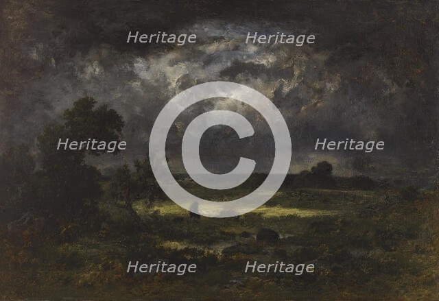 The Storm, 1872. Creator: Narcisse Virgile Diaz de la Pena.