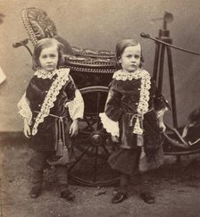Eddie and Charlie Campbell, 1858-61. Creator: Unknown.