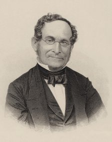 Portrait of the Composer Albert Methfessel (1785-1869). Creator: Weger, August (1823-1892).