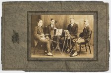 Photograph of Hall Johnson and the Negro String Quartet, ca. 1923. Creator:  S. Tarr.