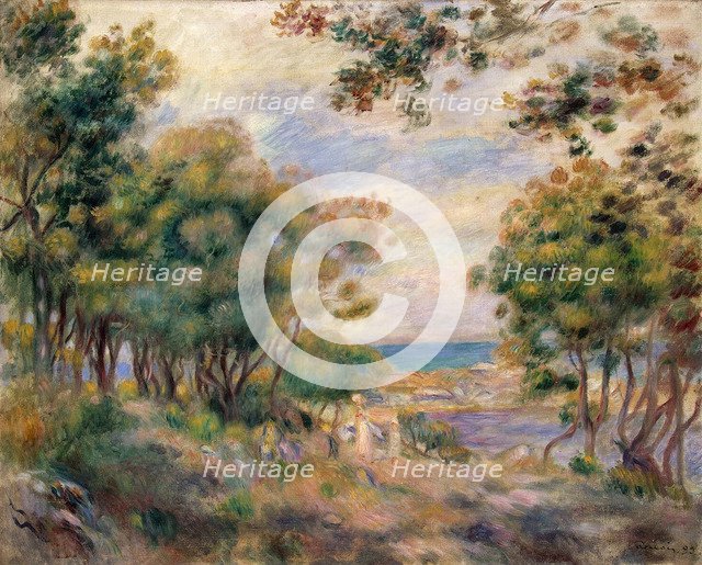 'Landscape at Beaulieu', 1899.  Artist: Pierre-Auguste Renoir