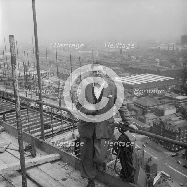 CIS Building, Cooperative Insurance Society Tower, Miller Street, Manchester, 07/06/1961. Creator: John Laing plc.