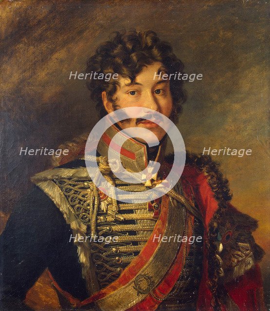 Portrait of General Sergey Nikolayevich Lanskoy (1774-1814), before 1825. Artist: Dawe, George (1781-1829)