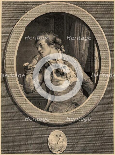 Il Emporte la Rosa. Creator: Augustin de Saint-Aubin.