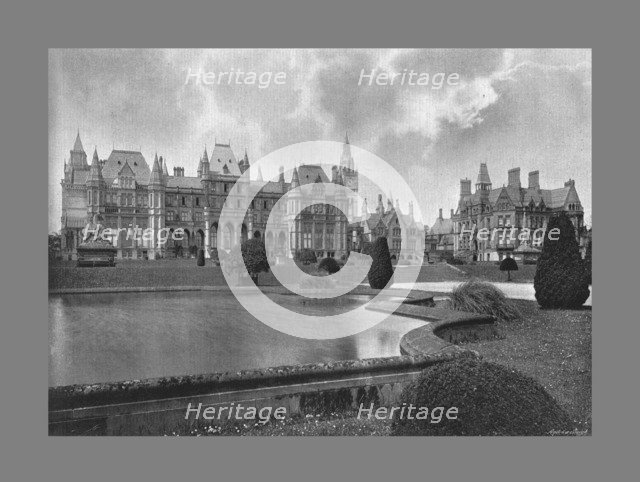 Eaton Hall, c1900. Artist: Catherall & Pritchard.