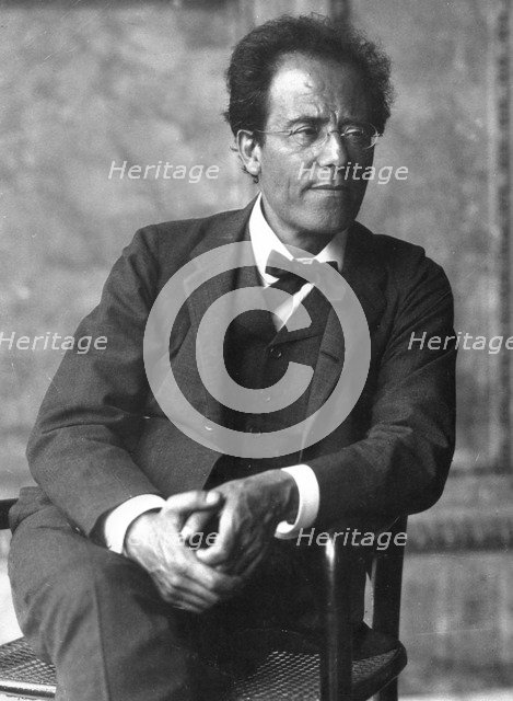 Gustav Mahler, Austrian composer and conductor, 1900s. Artist: Unknown