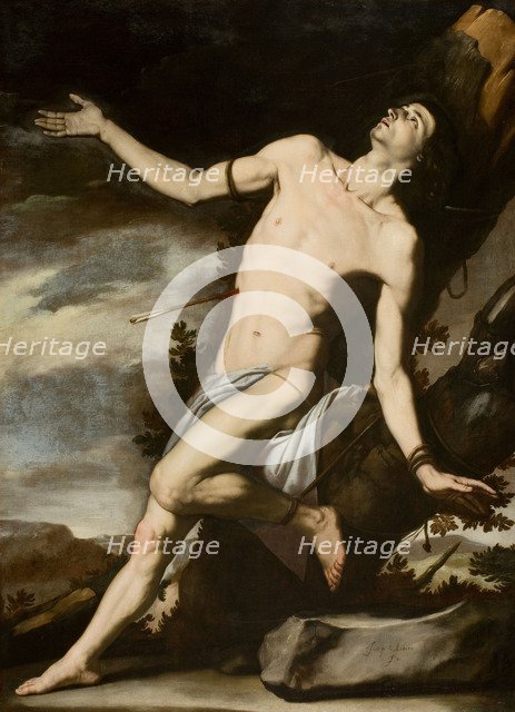 Saint Sebastian. Artist: Ribera, José, de (1591-1652)