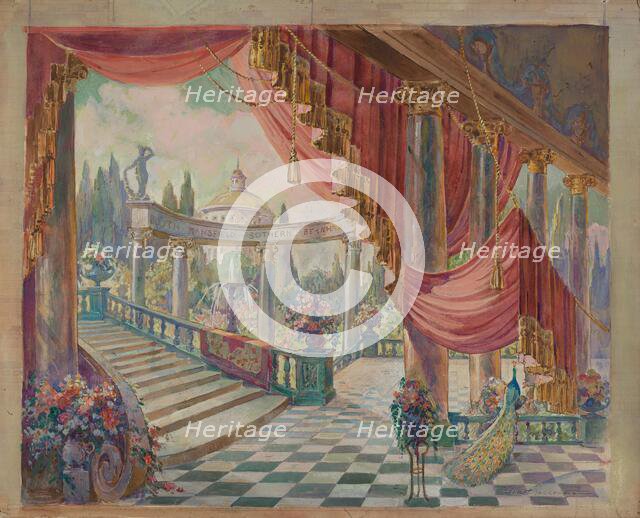 Stage Set, c. 1939. Creator: Gilbert Sackerman.