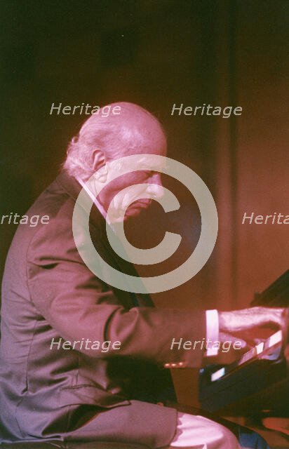 Dick Hyman, Jazz Weekend, Blackpool 2007. Creator: Brian Foskett.