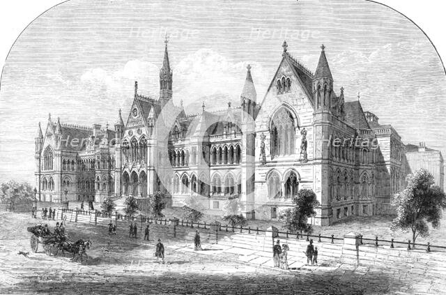 The new University College, Nottingham, 1881. Creator: Unknown.