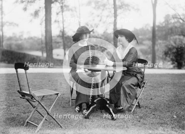 Mary Condon & Mrs. T. Woodruff, between c1910 and c1915. Creator: Bain News Service.