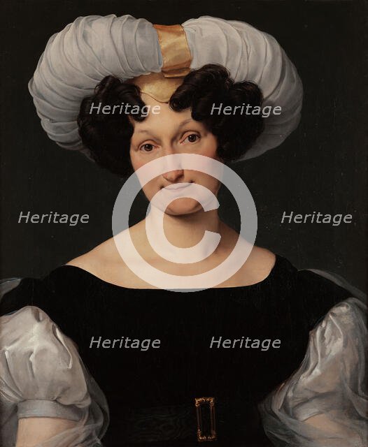 Portrait of Francesca Majnoni d'Intignano, 1829. Creator: Hayez, Francesco (1791-1882).