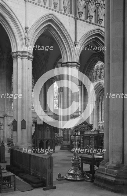 Beverley Minster, East Riding of Yorkshire, 1970. Artist: Laurence Goldman