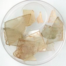 Glass Fragments, Coptic, 4th-early 5th century. Creator: Unknown.