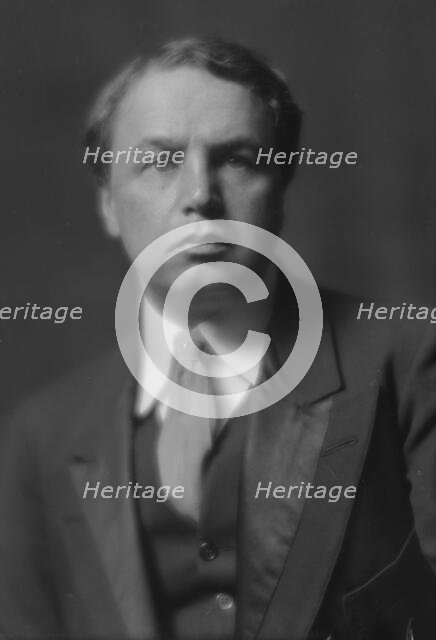 Gorski, W.O., Mr., portrait photograph, 1914 May 13. Creator: Arnold Genthe.